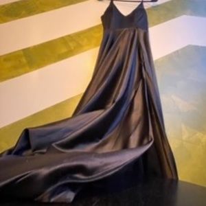 B. Darlin Black Gown w/ Pockets